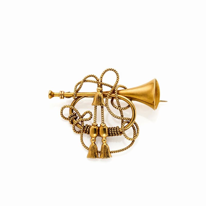 Spilla in oro