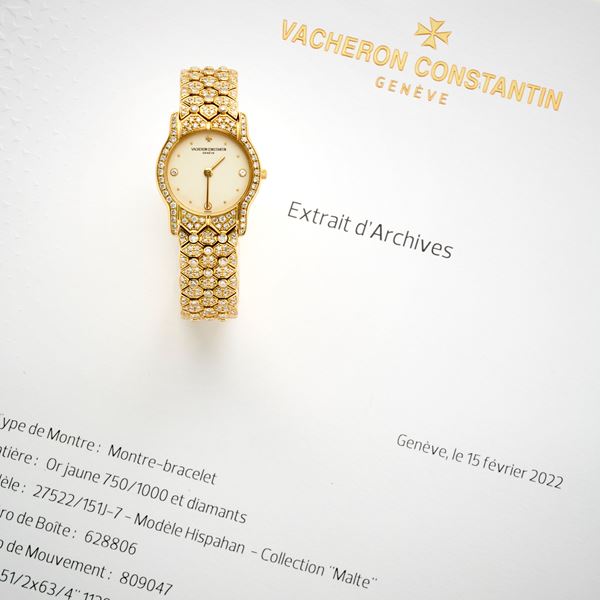 Vacheron Constantin Hispahan  - Auction GIOIELLI OROLOGI E LUXURY GOODS - Faraone Casa d'Aste