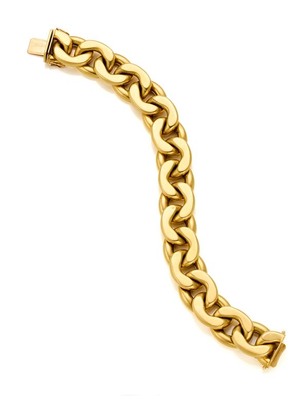 Gold bracelet  - Auction GIOIELLI, OROLOGI E LUXURY GOODS - Faraone Casa d'Aste