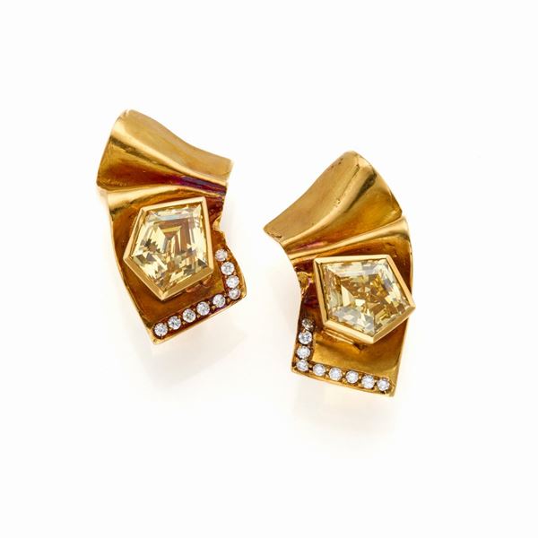 Orecchini Misani in oro