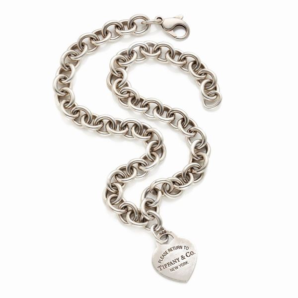 Tiffany - Collana con pendente Tiffany & Co 