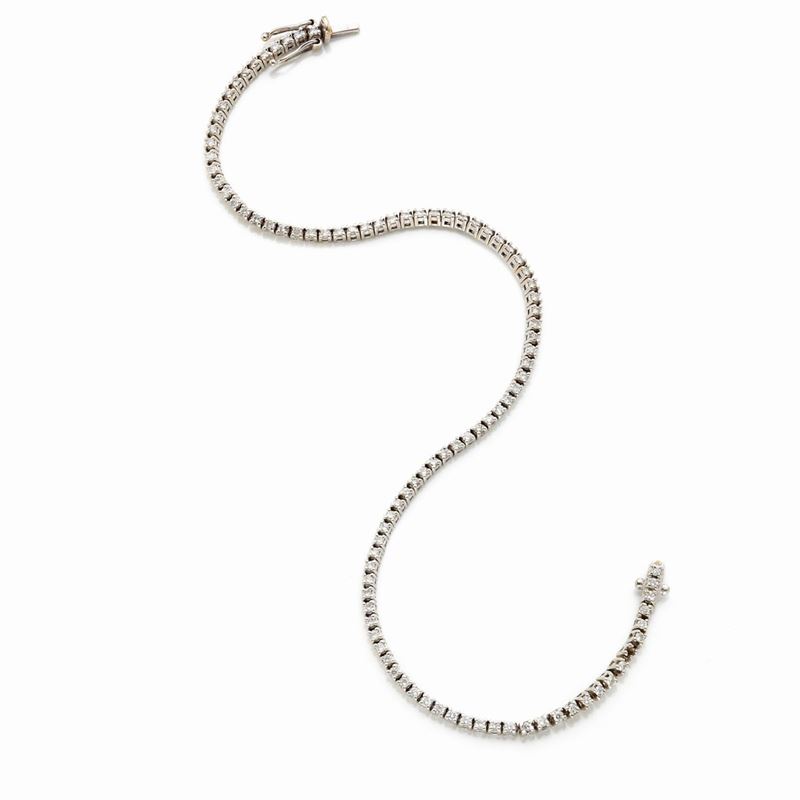 Bracciale in oro e diamanti