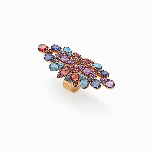 Pasquale Bruni : Anello firmato Pasquale Bruni  - Asta Gioielli e orologi del XX secolo - Faraone Casa d'Aste