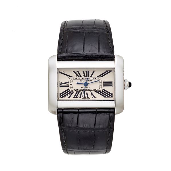 Orologio Cartier Divan Tank  - Asta GIOIELLI, OROLOGI E LUXURY GOODS - Faraone Casa d'Aste