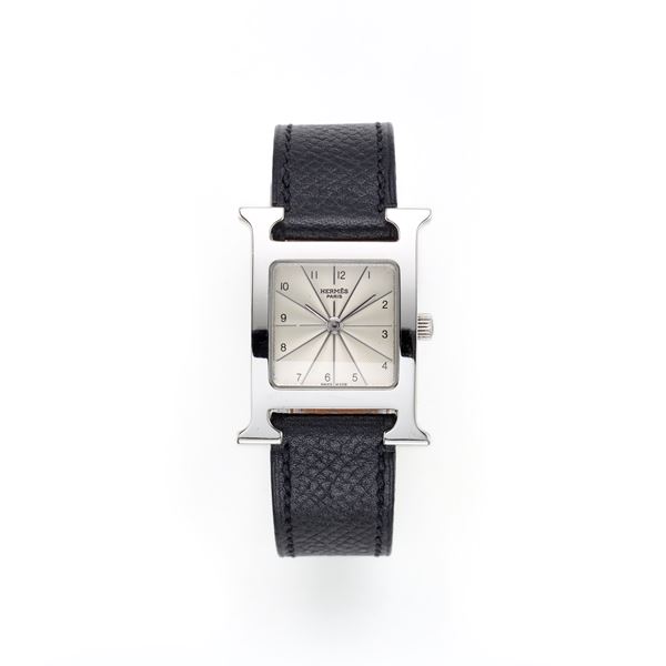 Hermes Heure H wristwatch  - Auction GIOIELLI, OROLOGI E LUXURY GOODS - Faraone Casa d'Aste