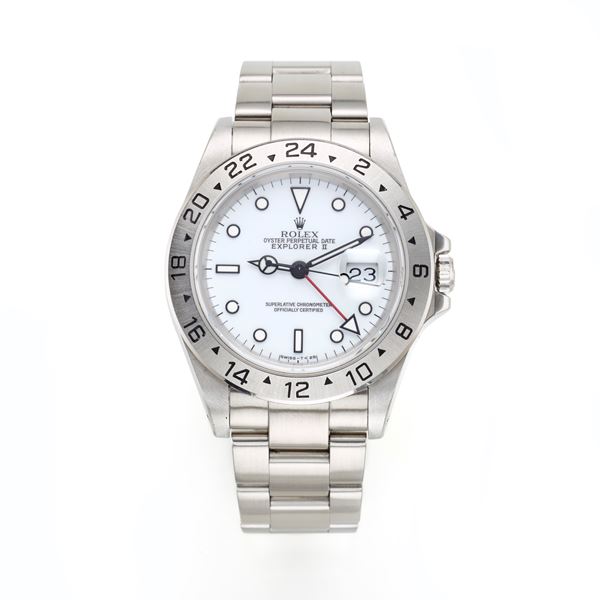 Rolex Explorer II wristwatch  - Auction GIOIELLI, OROLOGI E LUXURY GOODS - Faraone Casa d'Aste