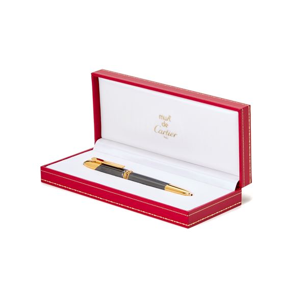 Cartier : Cartier ballpoint pen  - Auction GIOIELLI, OROLOGI E LUXURY GOODS - Faraone Casa d'Aste