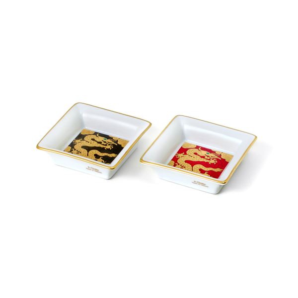 Cartier : Pair of Cartier ashtrays  - Auction GIOIELLI OROLOGI E LUXURY GOODS - Faraone Casa d'Aste
