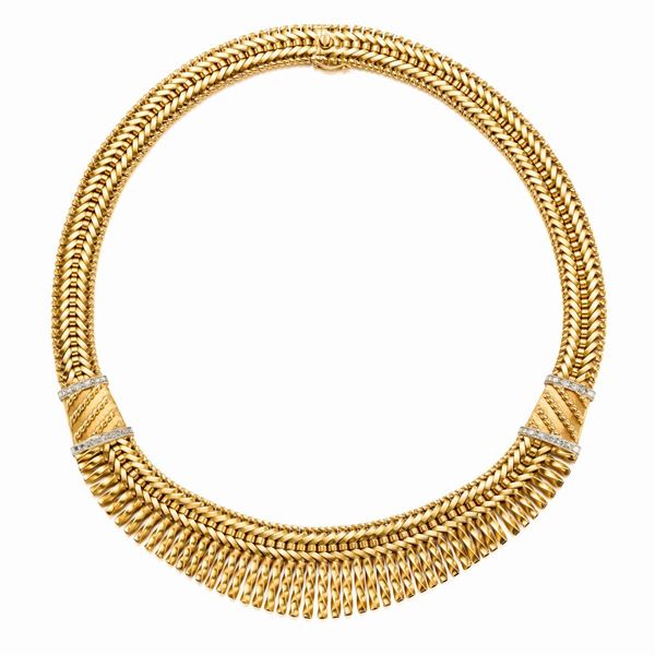 Girocollo in oro  - Asta GIOIELLI, OROLOGI E LUXURY GOODS - Faraone Casa d'Aste