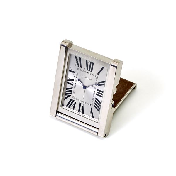 Cartier : Cartier table clock  - Auction GIOIELLI OROLOGI E LUXURY GOODS - Faraone Casa d'Aste