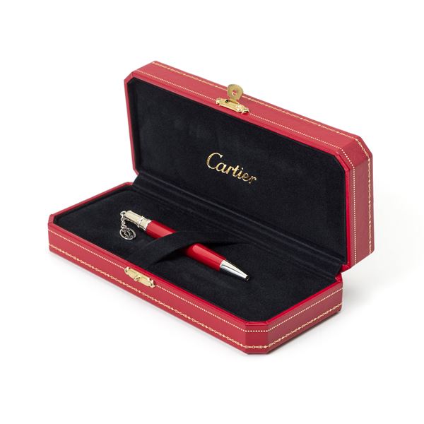 Cartier : Cartier ballpoint pen  - Auction GIOIELLI OROLOGI E LUXURY GOODS - Faraone Casa d'Aste