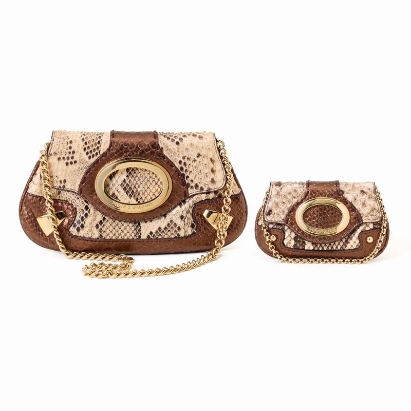Lotto composto di due pochette Dolce & Gabbana