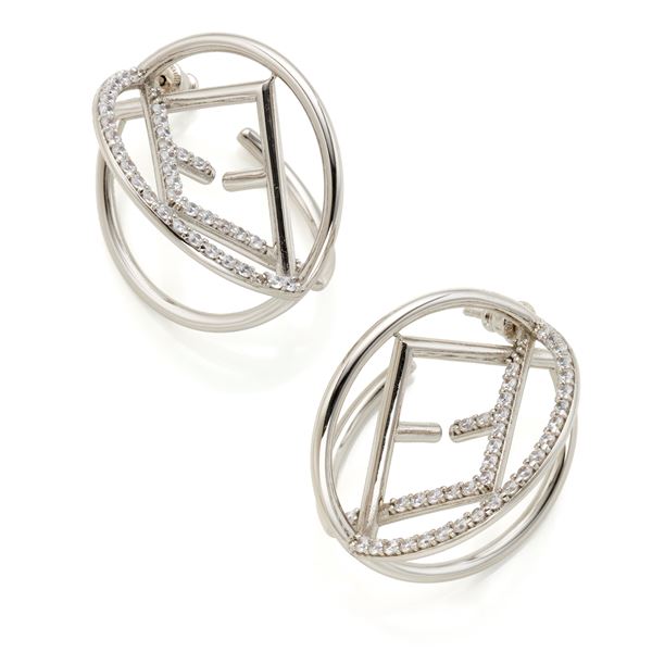 Fendi : Fendi earrings  - Auction GIOIELLI, OROLOGI E LUXURY GOODS - Faraone Casa d'Aste
