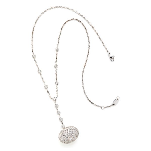 Collana Faraone in oro e diamanti