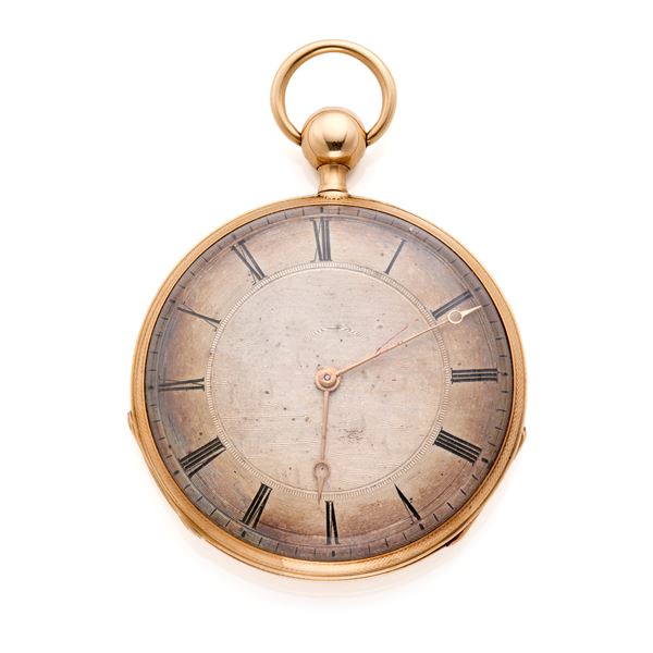 Gold pocket watch