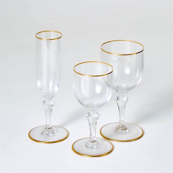 Baccarat : Baccarat glasses set  - Auction GIOIELLI OROLOGI E LUXURY GOODS - Faraone Casa d'Aste