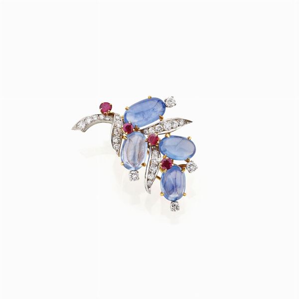 Bulgari : Spilla in oro   - Auction Gioielli e orologi del XX secolo - Faraone Casa d'Aste
