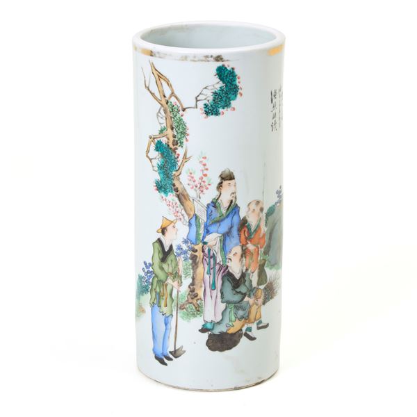 Porcellain vase, China  - Auction GIOIELLI OROLOGI E LUXURY GOODS - Faraone Casa d'Aste