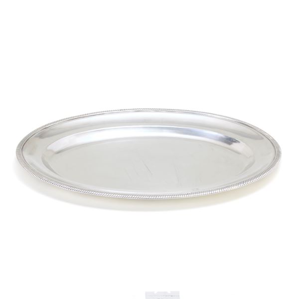 Silver tray