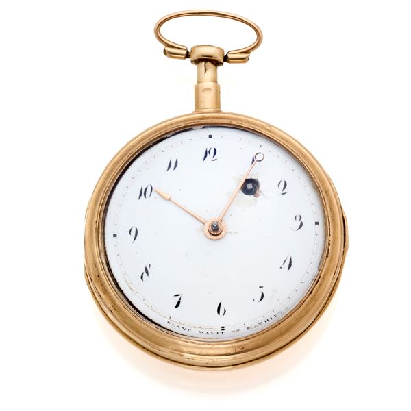 Gold pocket watch  - Auction GIOIELLI OROLOGI E LUXURY GOODS - Faraone Casa d'Aste