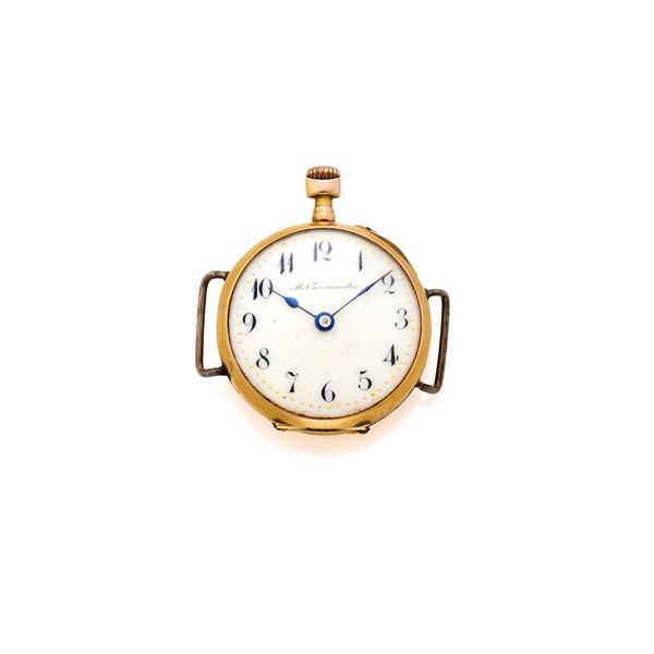 Gold pocket watch