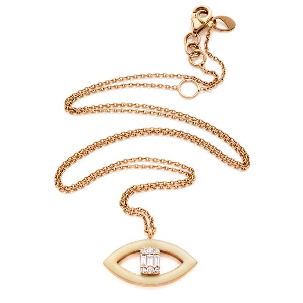 Collana in oro e diamanti 