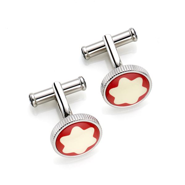 Montblanc : Montblanc cufflinks  - Auction GIOIELLI OROLOGI E LUXURY GOODS - Faraone Casa d'Aste