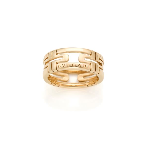 Bulgari gold ring 