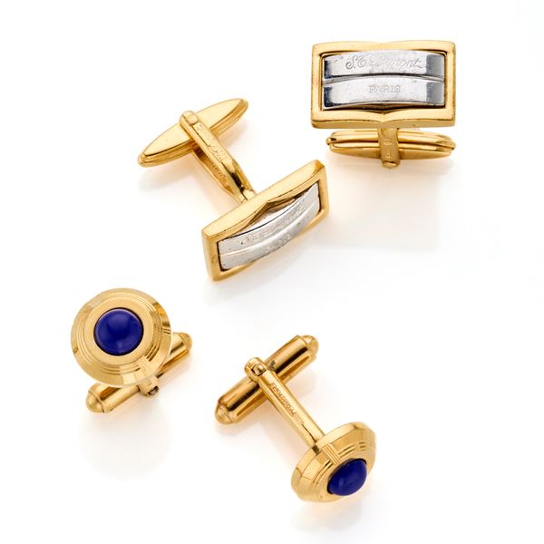 Christofle and Dupont cufflinks