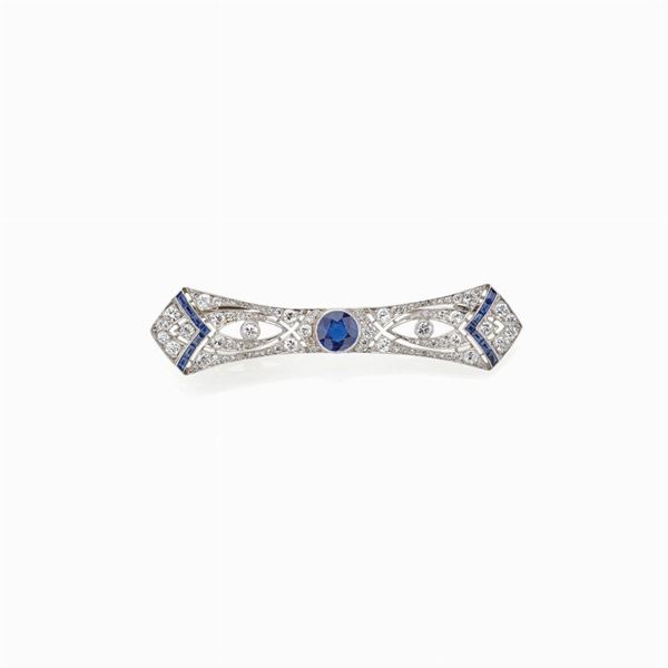 Cartier : Spilla firmata Cartier N.Y.  - Asta Gioielli e orologi del XX secolo - Faraone Casa d'Aste
