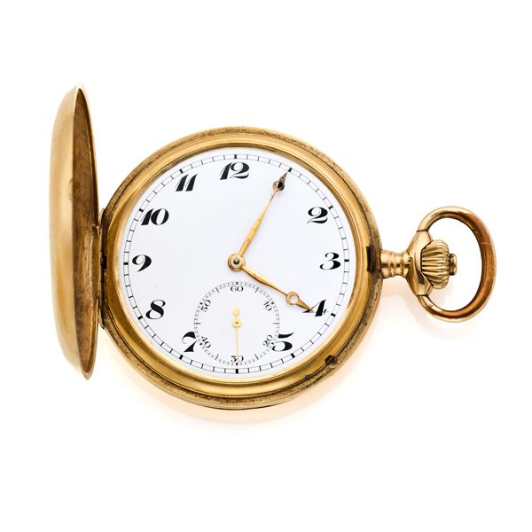 Orologio da tasca in oro   - Asta GIOIELLI, OROLOGI E LUXURY GOODS - Faraone Casa d'Aste