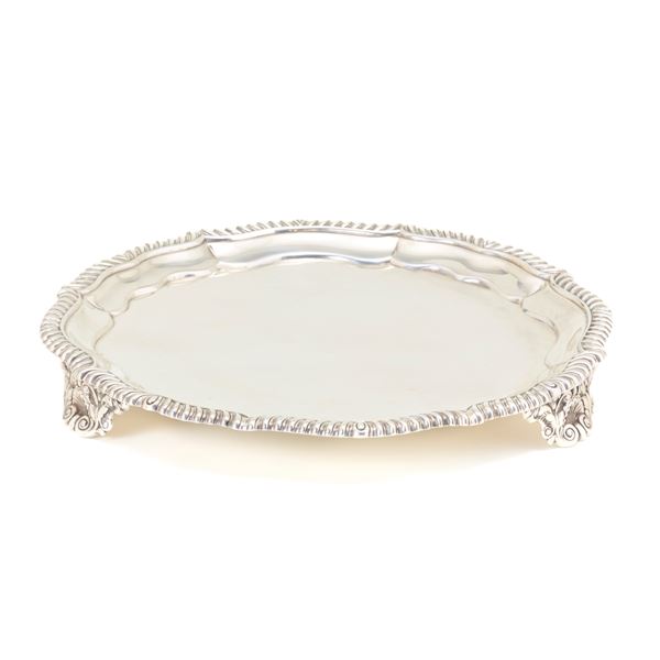 Silver tray  - Auction GIOIELLI OROLOGI E LUXURY GOODS - Faraone Casa d'Aste