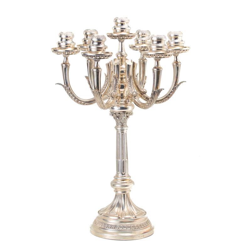 Candelabro in argento
