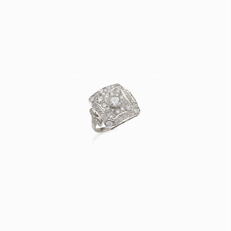 Anello in Platino