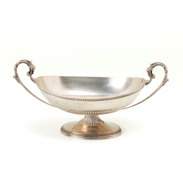 Silver centrepiece  - Auction GIOIELLI OROLOGI E LUXURY GOODS - Faraone Casa d'Aste