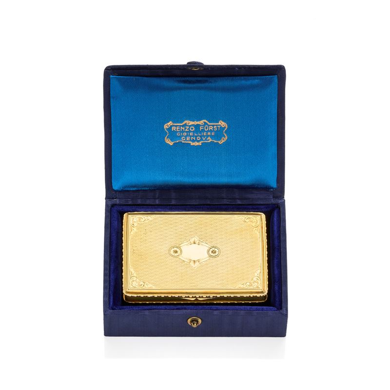 Snuff Box in Oro