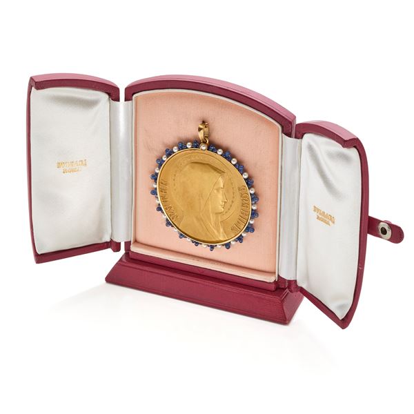 Bulgari : Pendente Bulgari in oro  - Asta GIOIELLI, OROLOGI E LUXURY GOODS - Faraone Casa d'Aste