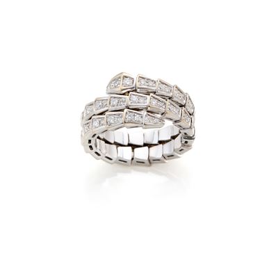 Anello Bulgari Serpenti Viper in Oro e Diamanti