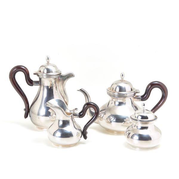 Silver tea and coffee set  - Auction GIOIELLI OROLOGI E LUXURY GOODS - Faraone Casa d'Aste