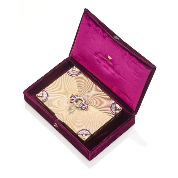 Minaudière Illario per Ventrella in oro
