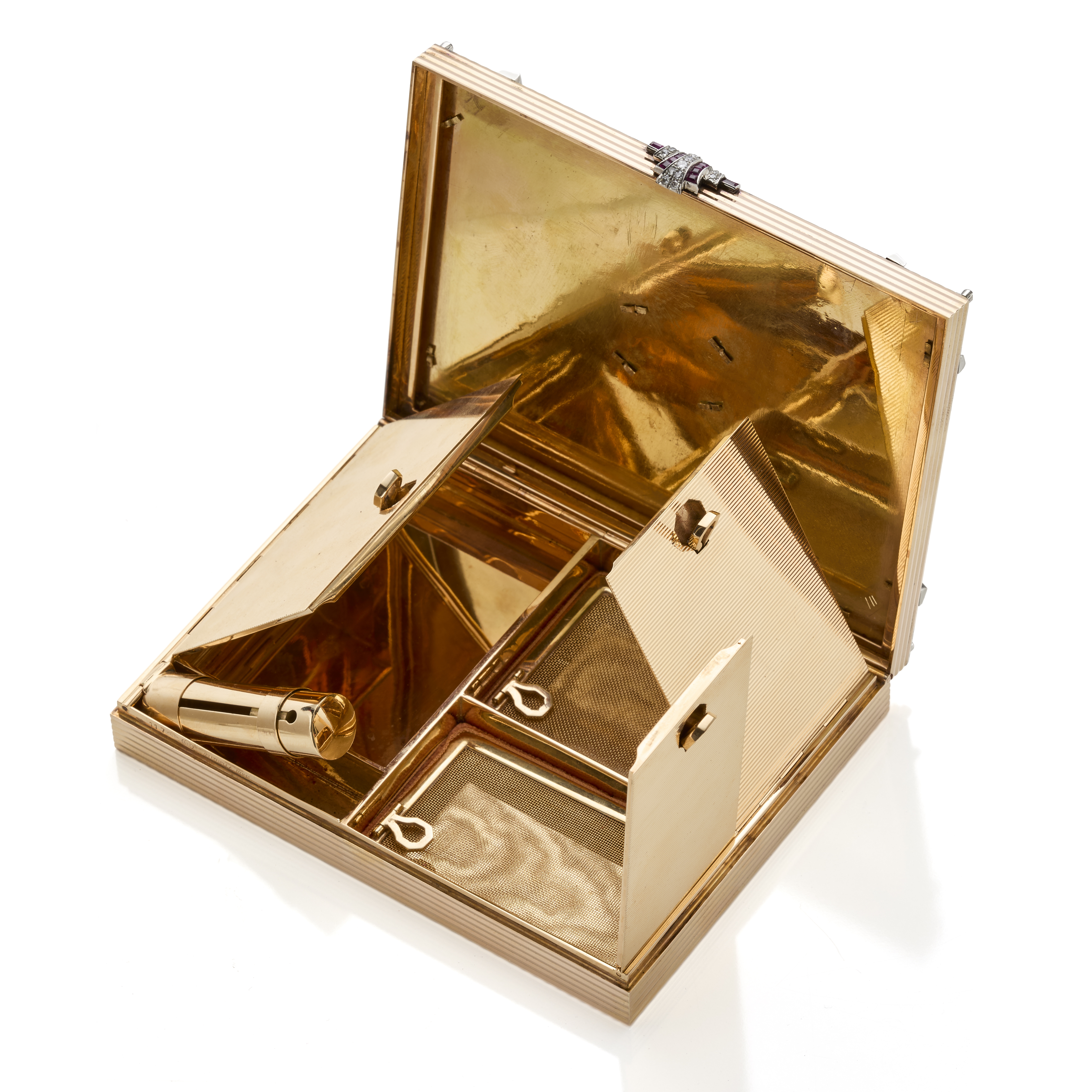 Minaudière Illario per Ventrella in oro