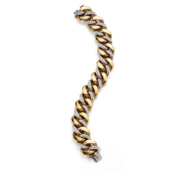 Pomellato - Pomellato gold bracelet with diamonds