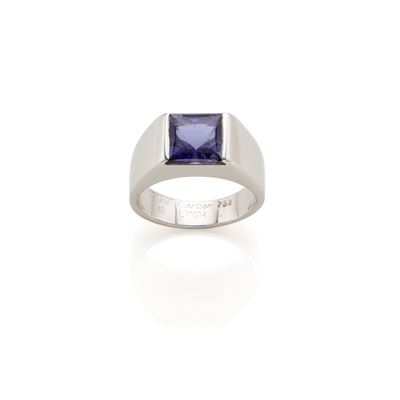 Anello Cartier in Oro e Iolite