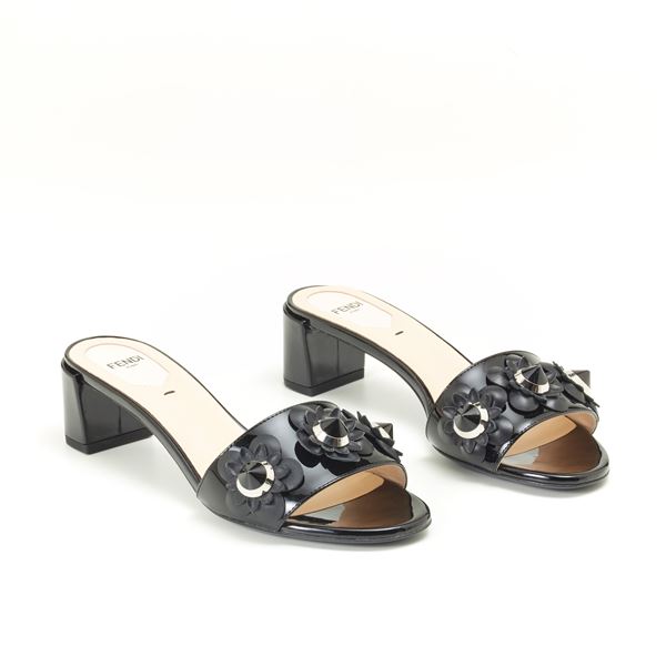 Fendi flat sandals