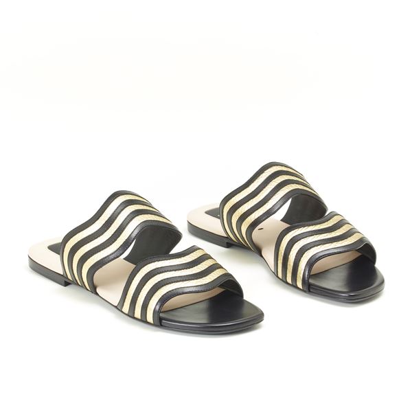 Fendi flat sandals