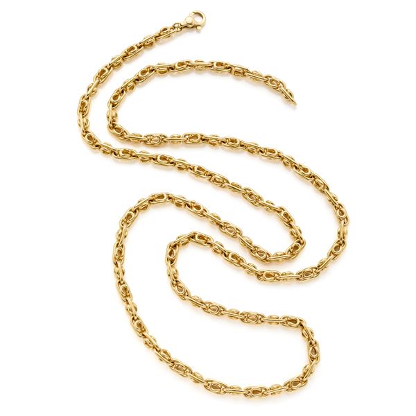 Pomellato gold necklace 