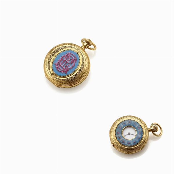 Tiffany : Orologio da taschino firmato Tiffany & Co  - Asta Gioielli e orologi del XX secolo - Faraone Casa d'Aste