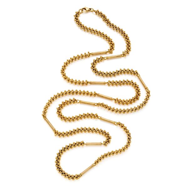 Calderoni gold necklace   - Auction GIOIELLI OROLOGI E LUXURY GOODS - Faraone Casa d'Aste