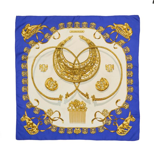 Hermes : Hermès scarf  - Auction GIOIELLI OROLOGI E LUXURY GOODS - Faraone Casa d'Aste