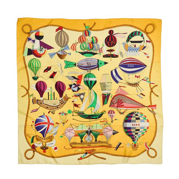 Hermes : Hermès scarf  - Auction GIOIELLI OROLOGI E LUXURY GOODS - Faraone Casa d'Aste